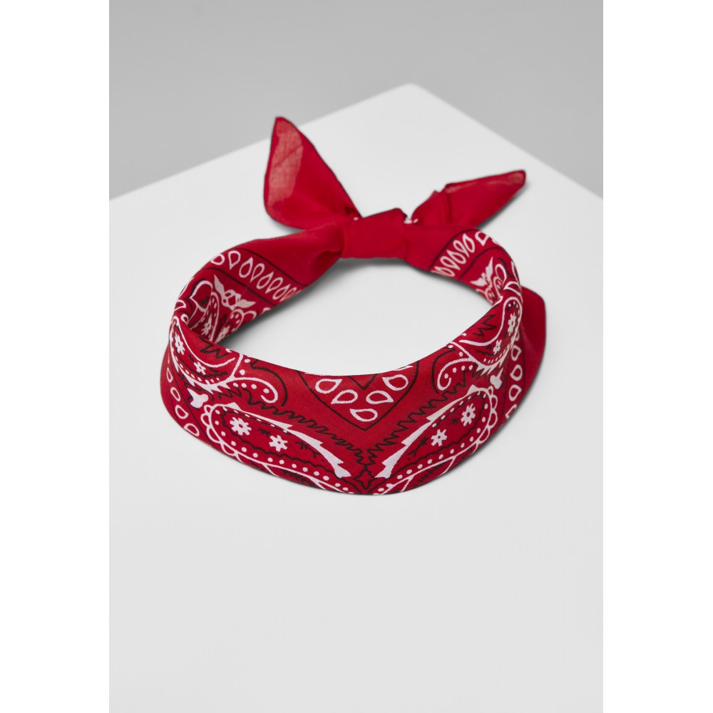 Urban Classics - Bandana 3-Pack red one size Bandana - Red